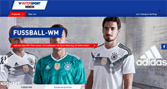 Desktop Screenshot of intersport-koch.de