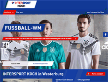 Tablet Screenshot of intersport-koch.de